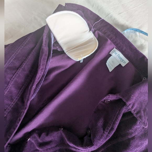 Paragon Purple Corduroy Maxi Dress / Vest Ptp 20" Fit Medium-large - Picture 12 of 12